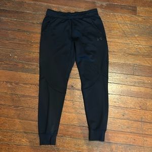 Men’s Large, Black, Under Armour Sweatpants